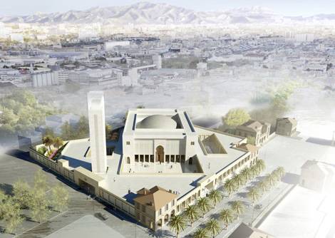Le lancement officiel du chantier de la mosquée de Marseille