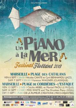 Le Festival “Un Piano à la Mer” à Marseille du 23 août au 15 septembre